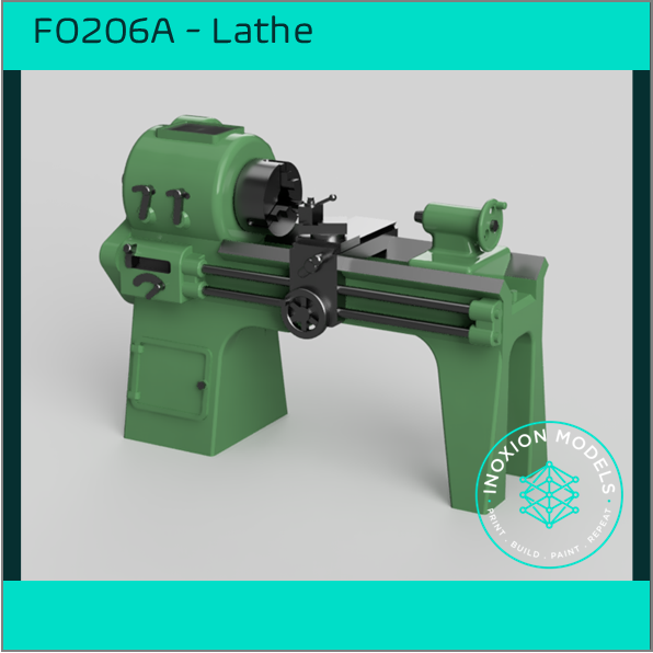 FO206A – Lathe OO/HO Scale