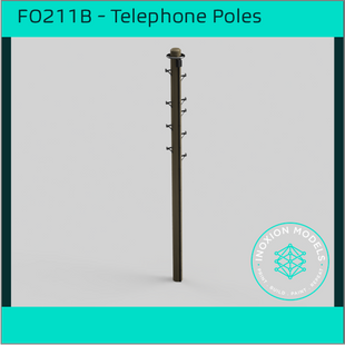 FO211B – Telephone Poles OO/HO Scale
