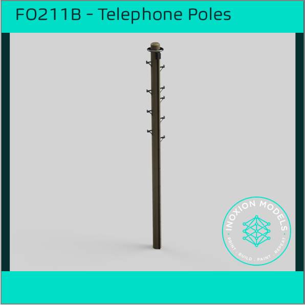 FO211B – Telephone Poles OO/HO Scale