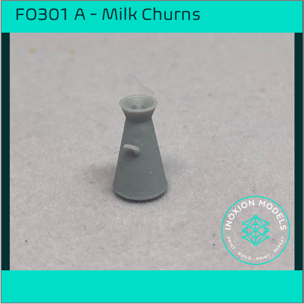 FO301A – 17 Gallon Milk Churns OO/HO Scale