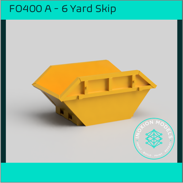 FO400A – 6 Yard Skip OO/HO Scale