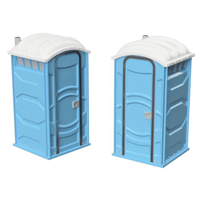 HO402B – Portable Toilets N Scale