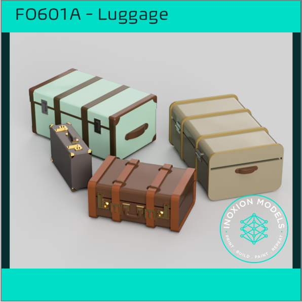 FO601A – Luggage HO Scale