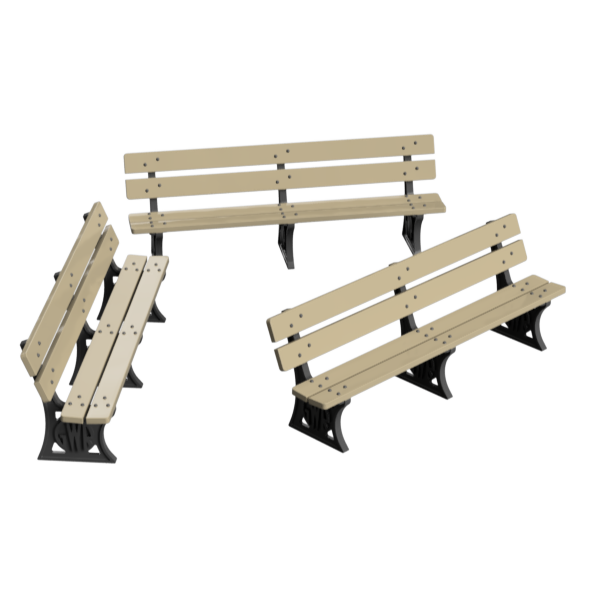 HO602A – GWR 8ft Platform Benches N Scale