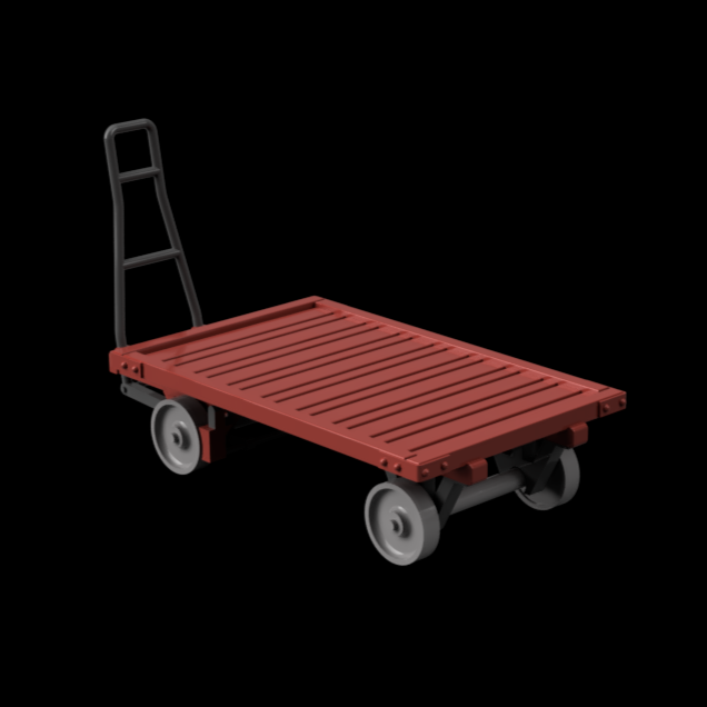 FO603A – Luggage Cart OO/HO Scale