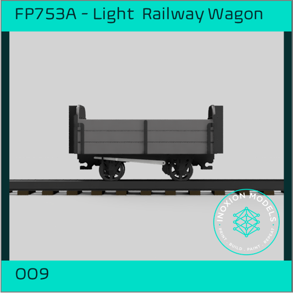 FP753A – Light Railway Wagon OO9 Gauge