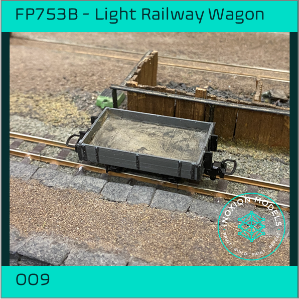 FP753B – Light Railway Wagon OO9 Gauge