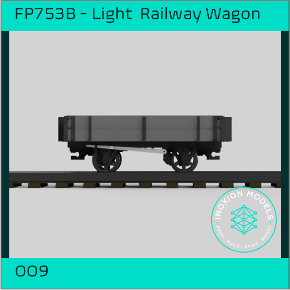 FP753B – Light Railway Wagon OO9 Gauge