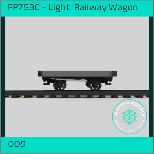 FP753C – Light Railway Wagon OO9 Gauge