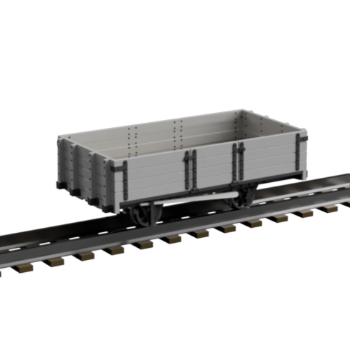 FPC755B – 4x C&MLR 5 ton Open Wagon OO9 Gauge