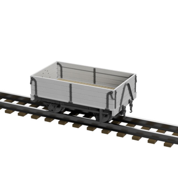 FP756D – WLLR Open Wagon 1902 OO9 Gauge