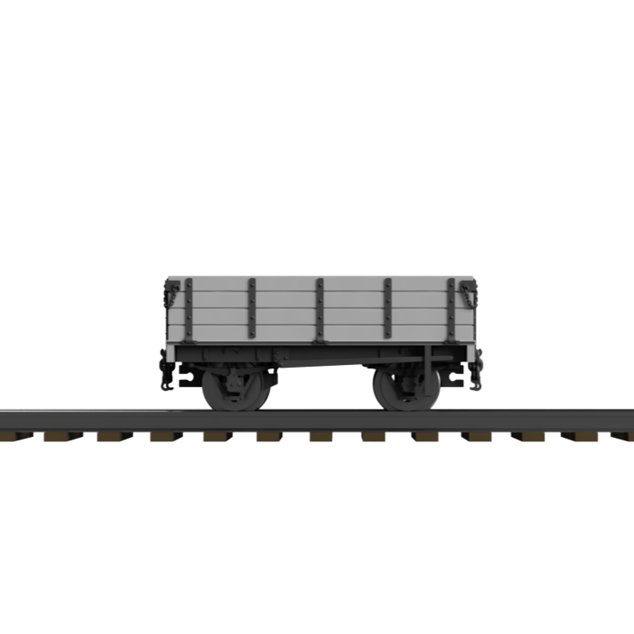 FP756E – WLLR Open Wagon Rebuilt OO9 Gauge