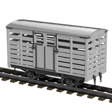 FP756F – WLLR Cattle Van OO9 Gauge