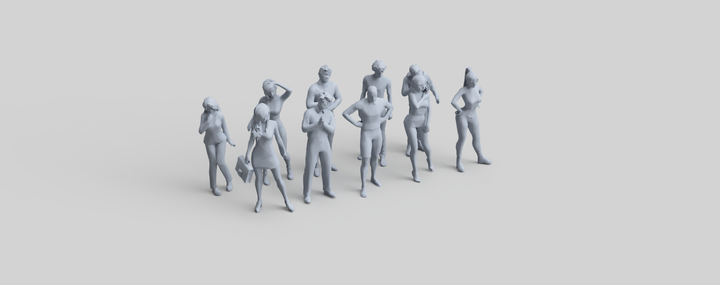 FR002 Standing Figure Pack 2