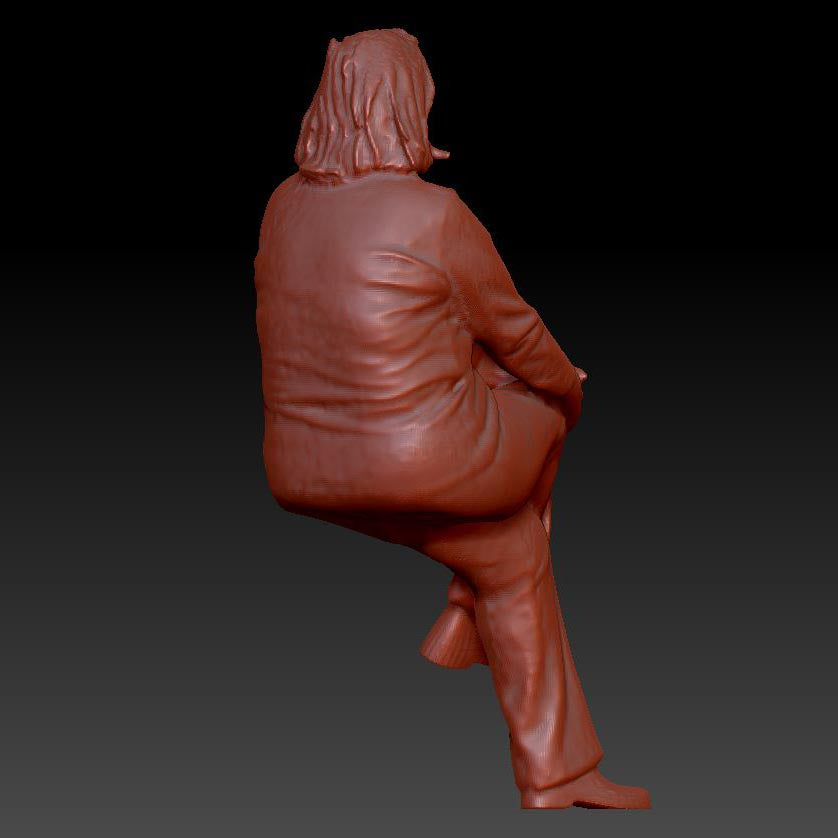 Female Sitting Dsp018 Figure