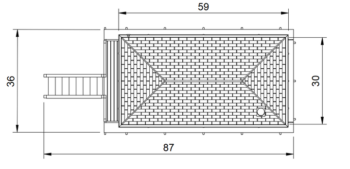 GM809B – LMS Signal Box TT120/3mm Scale