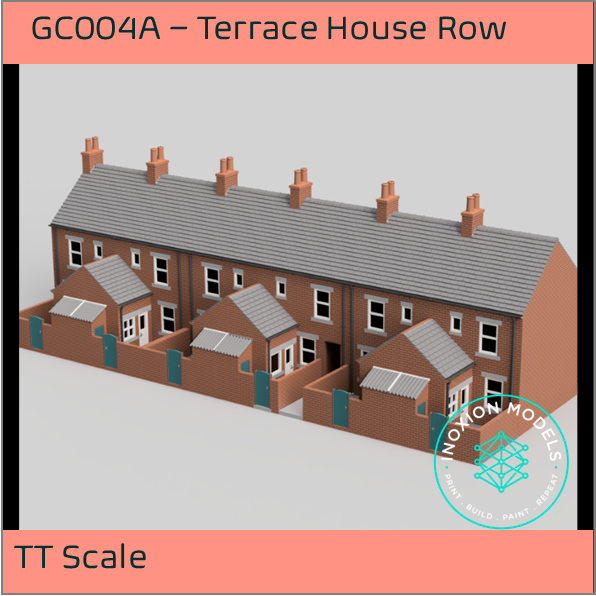 GC004A – 6x Terrace House Pack TT Scale