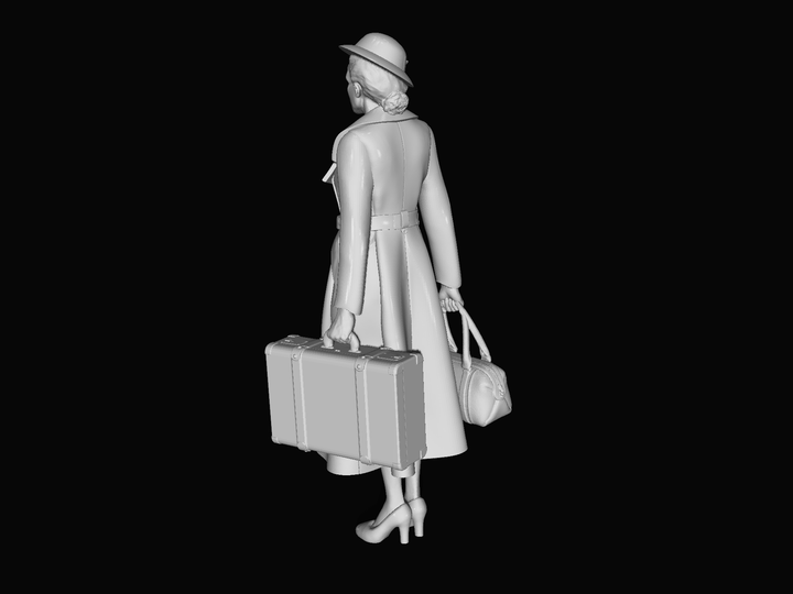 1:12 Scale Female 1940 Passenger MM981