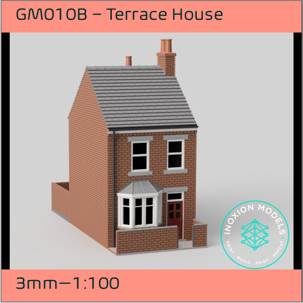 GM010B – Terrace House 3mm - 1:100 Scale