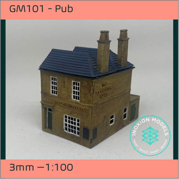 GM101 – Pub/Hotel 3mm - 1:100 Scale