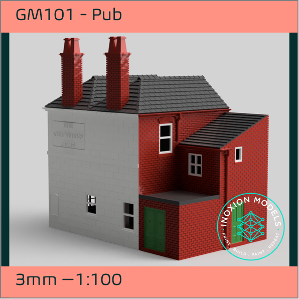 GM101 – Pub/Hotel 3mm - 1:100 Scale