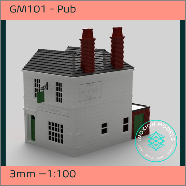 GM101 – Pub/Hotel 3mm - 1:100 Scale