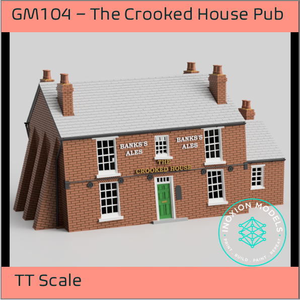 GM104 – The Crooked House Pub TT Scale