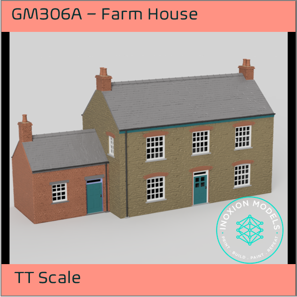 GM306A – Farm House TT120 Scale