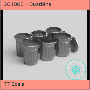 GO100B – Dustbins TT Scale