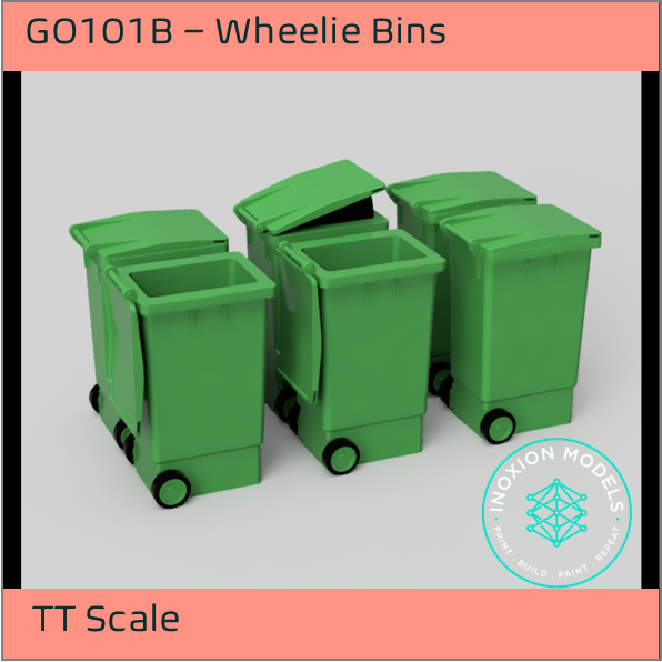 GO101 A – Wheelie Bins TT Scale