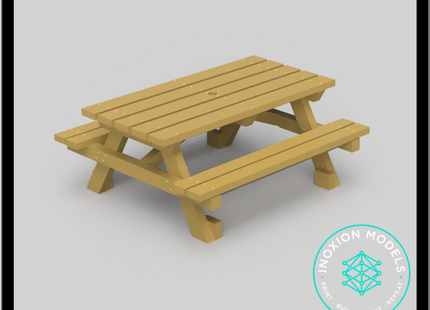 GO104A – Picnic Benches TT Scale