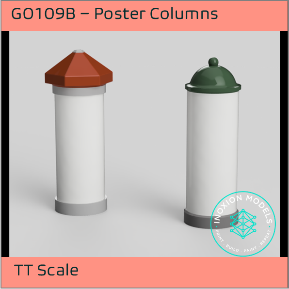 GO109B – Poster Columns TT Scale