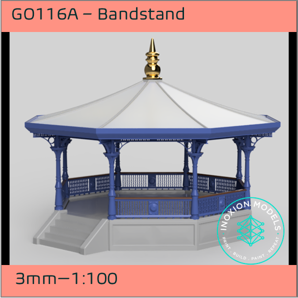 GO116A – BandStand 3mm - 1:100 Scale