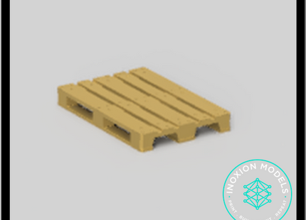 GO200A – Euro Pallets 3mm - 1:100 Scale