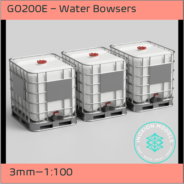 GO200E – Water Bowser 3mm - 1:100 Scale