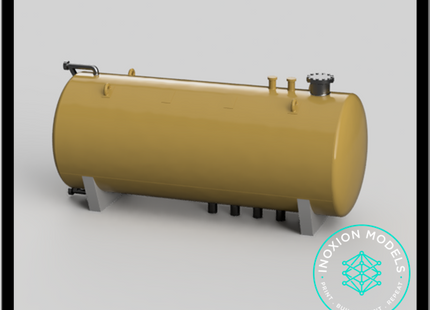 GO201A – 25m3 Gas Tank 3mm - 1:100 Scale