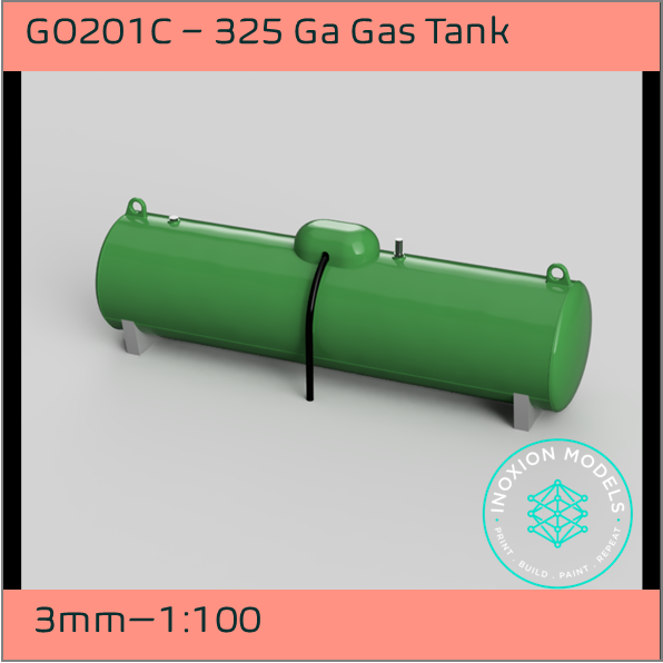 GO201C – 325 Ga Gas Tank 3mm - 1:100 Scale