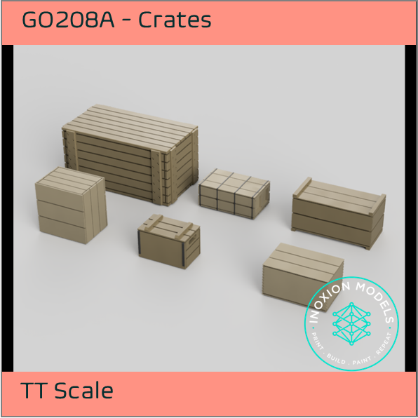 GO208A – Crates TT Scale