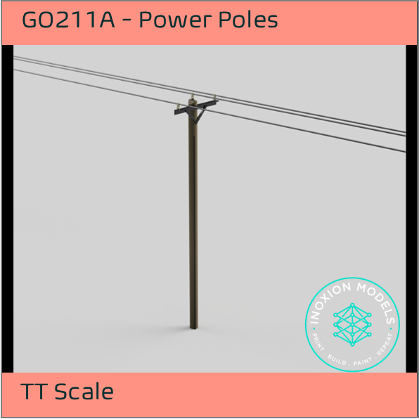 GO211A – Power Poles TT Scale