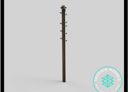 GO211B – Telephone Poles 3mm - 1:100 Scale