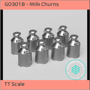 GO301B – Small Milk Churns TT Scale