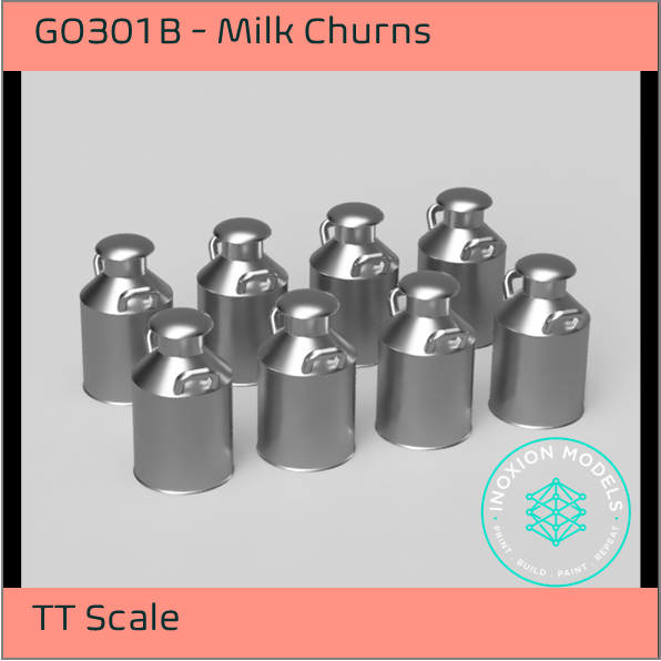 GO301B – Small Milk Churns TT Scale