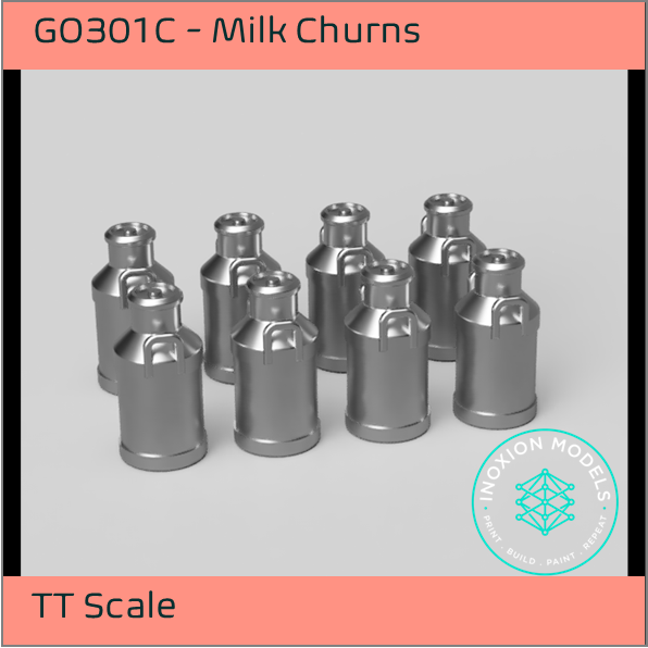 GO301C – Medium Milk Churns TT Scale