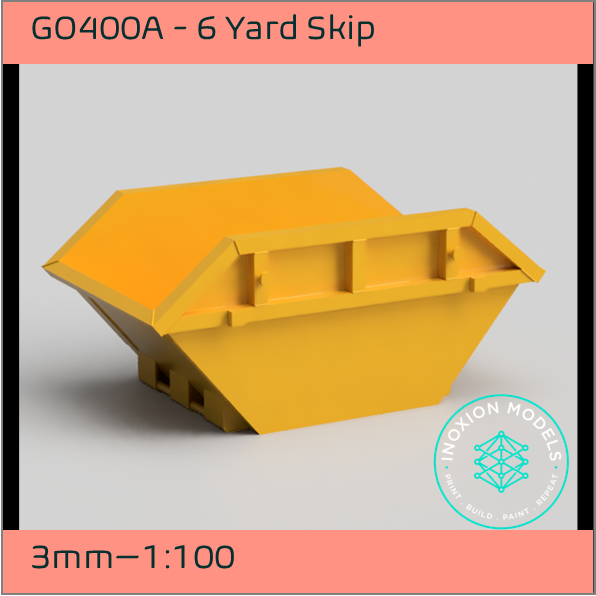 GO400A – 6 Yard Skip 3mm - 1:100 Scale