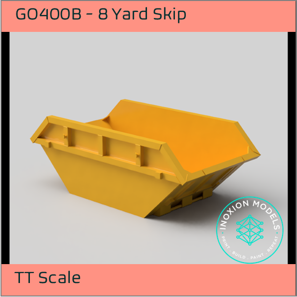 GO400B – 8 Yard Skip TT Scale