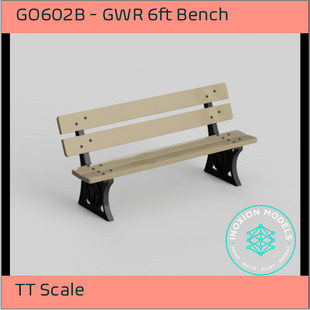 GO602B – GWR 6ft Platform Benches TT Scale