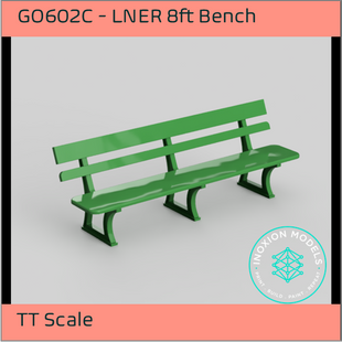 GO602C – LNER 8ft Platform Benches TT Scale