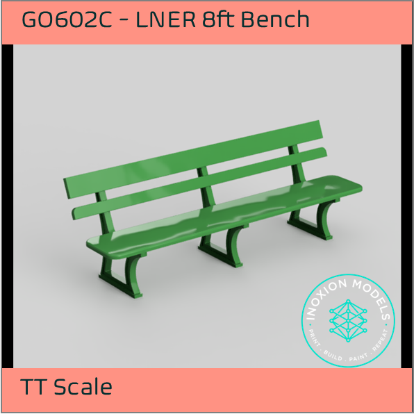 GO602C – LNER 8ft Platform Benches TT Scale
