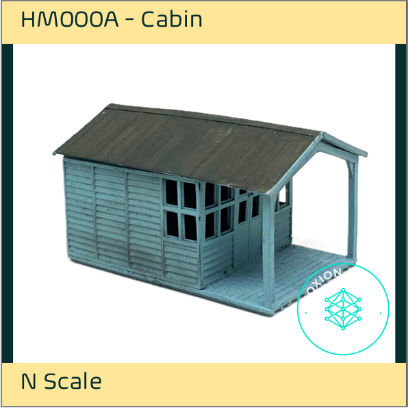 HM000A – Cabin/Garden Shed N Scale