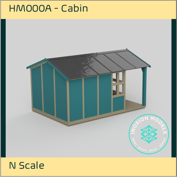 HM000A – Cabin/Garden Shed N Scale